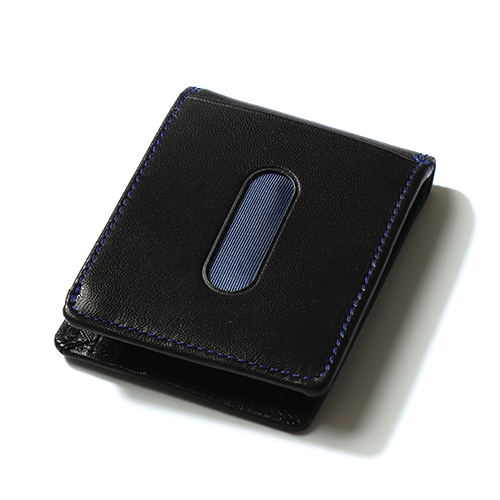 【マンシングウェア】クラフトロゴ 財布 二つ折り BOX型 小銭入付