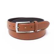 【レザーグッズモリヤ】 カーブベルト 国産レザー サイズ調整可 日本製