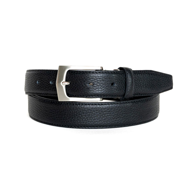 【アクアスキュータム】ビジネスベルト 3cm幅 ピンタイプ 国産レザー 日本製 サイズカット調整可