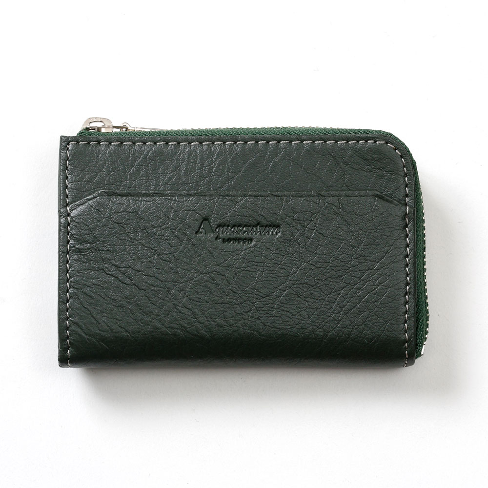 【アクアスキュータム】クロイドン　Ｌ字ファスナー 小銭入れ