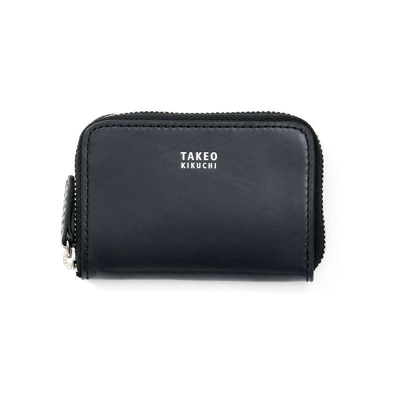 【タケオキクチ】ソリフル ラウンドファスナー 小銭入れ